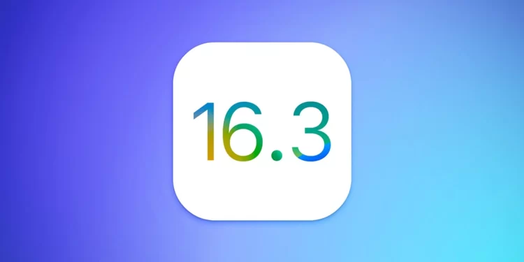 iOS 16.3