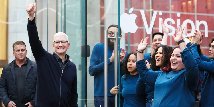 Tim Cook Launched Apple Vision Pro