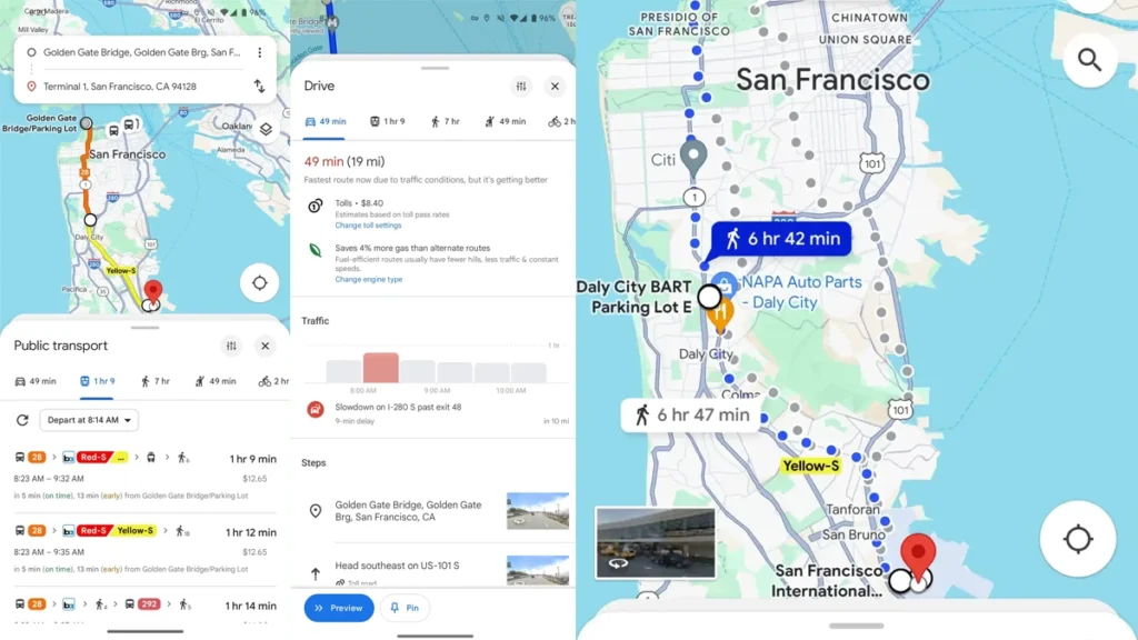 Google Maps Redesign